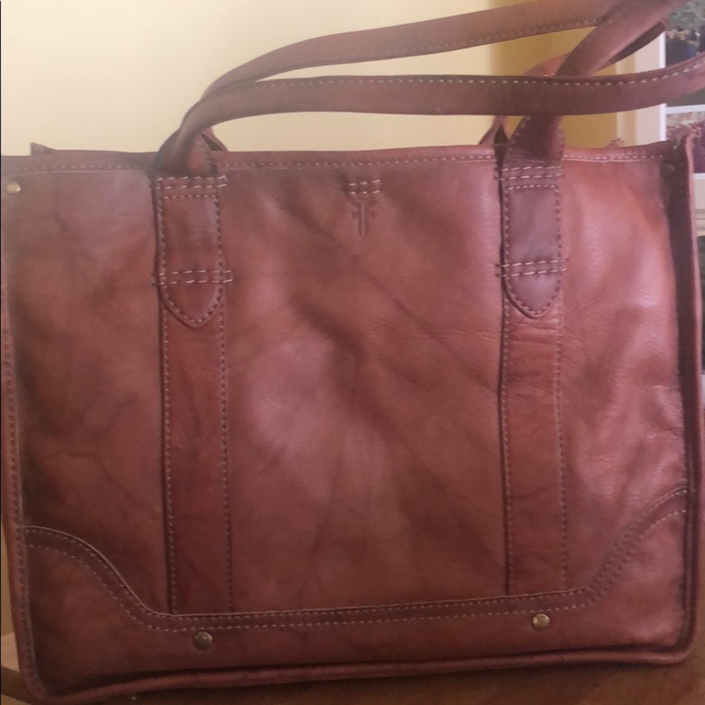 Frye Campus Leather Shopper Tote NWT